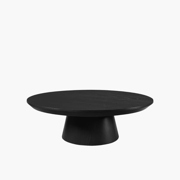 Cloud Round Coffee Table 120 black Artwood