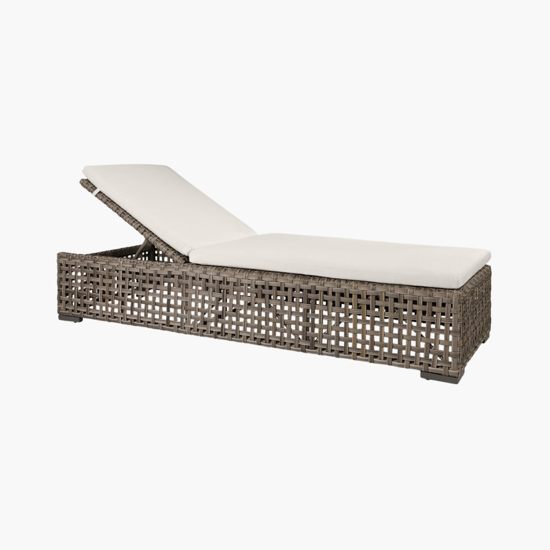 Orlando Classic Sunbed aurinkopeti grey Artwood  — kuva 1