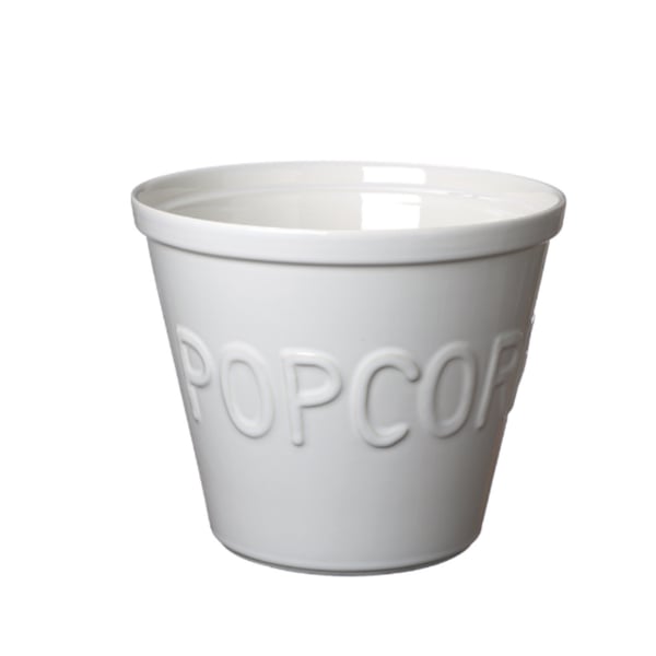 Kulho Popcorn valkoinen Bruka Design