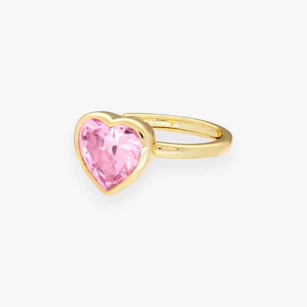 Sweethearts light pink sormus, Annele