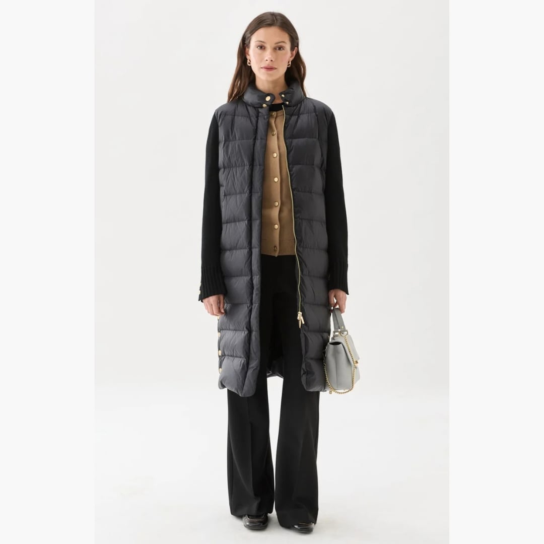 Celia Down Coat black Busnel  — kuva 3