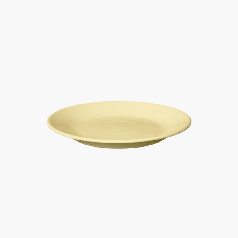 Lautanen Capri keltainen 22 cm Bruka Design 