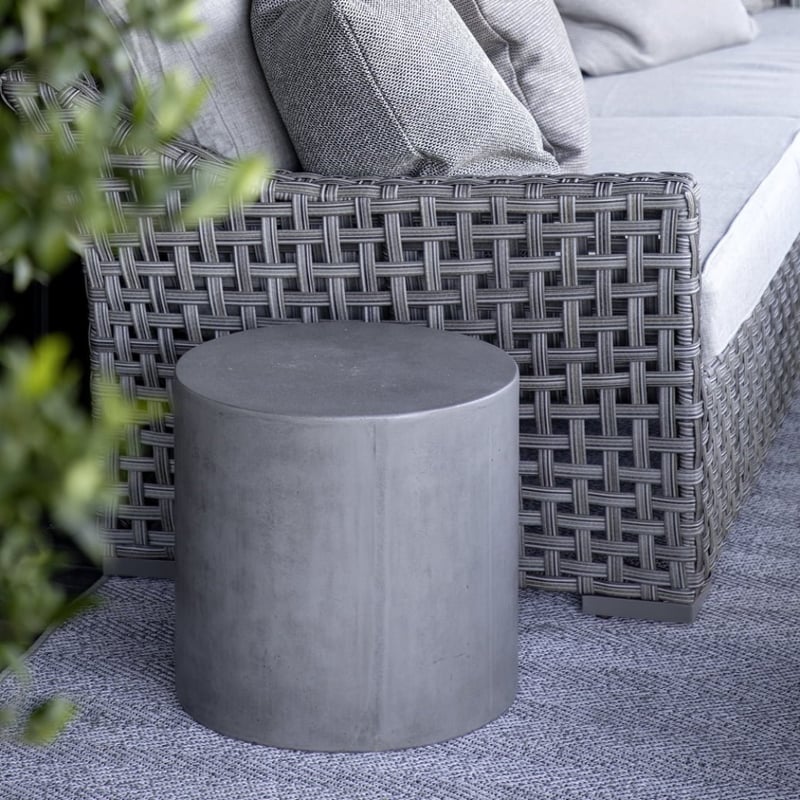 Doloma Side Table M concrete grey Artwood — kuva 2