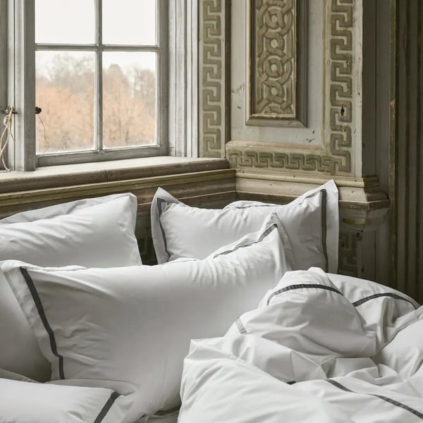 Singolo Pillow Case grey Mille Notti 