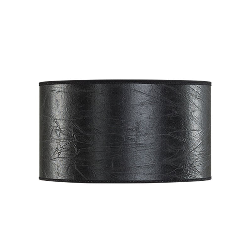 Shade Leather Cylinder M black Artwood