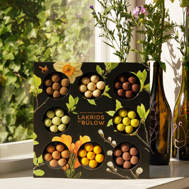 Lakrids by Bülow SELECTION BOX SPRING 2026 lakritsi 350 g — kuva 1
