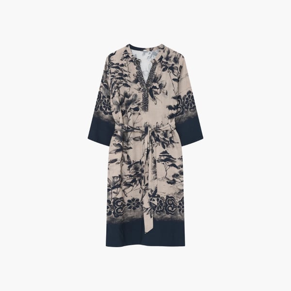 Costa Medi Dress ink/taupe Gustav Denmark
