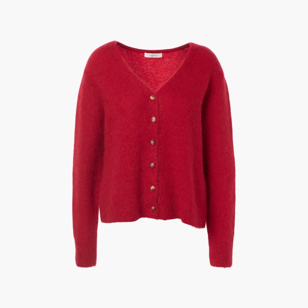 Rye Cardigan chili red JcSophie 