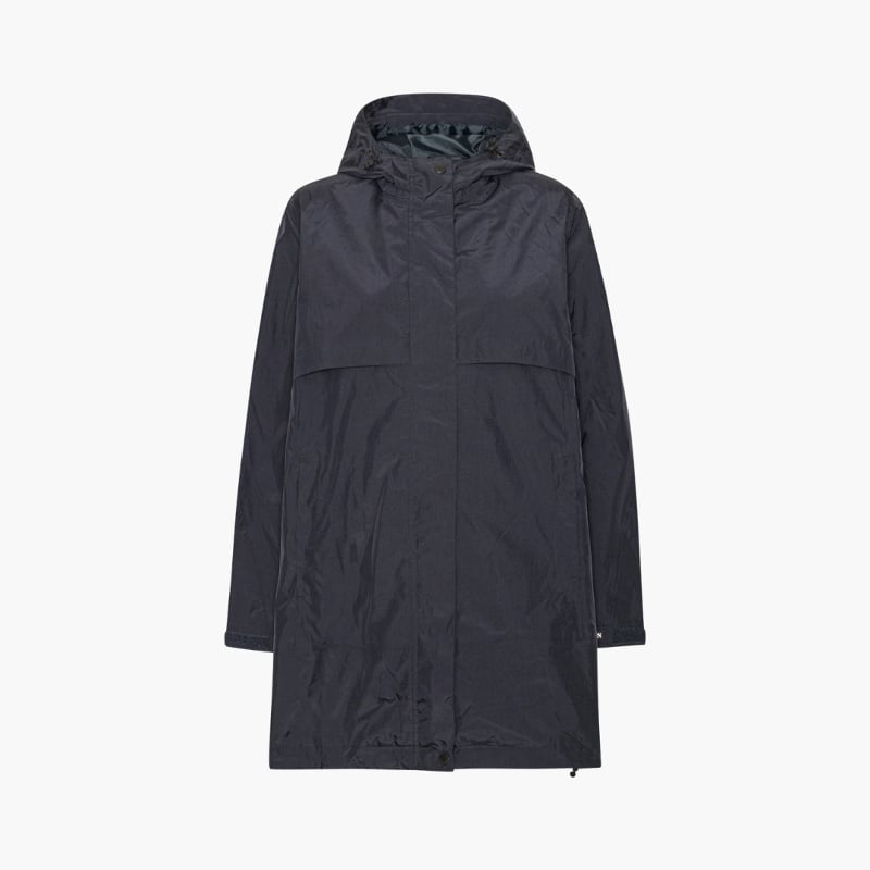 Cityrain midi sadetakki dark indigo Ilse Jacobsen  — kuva 1