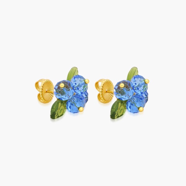 Blueberry Romance Earrings Annele 