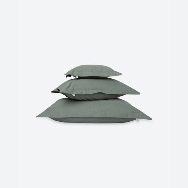 Satina Pillow Case 50x60 green Mille Notti 