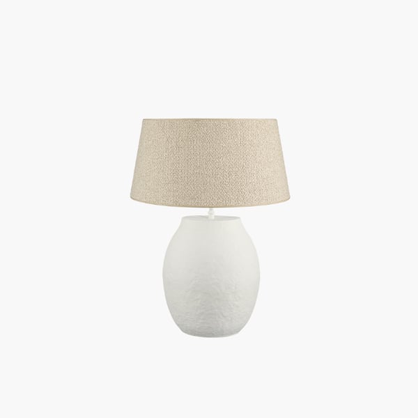 Fiora Table Lamp ivory Artwood 