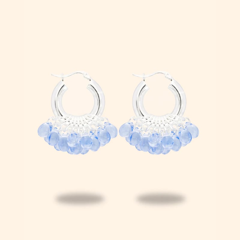 Milkyway Earrings in silver Annele  — kuva 1
