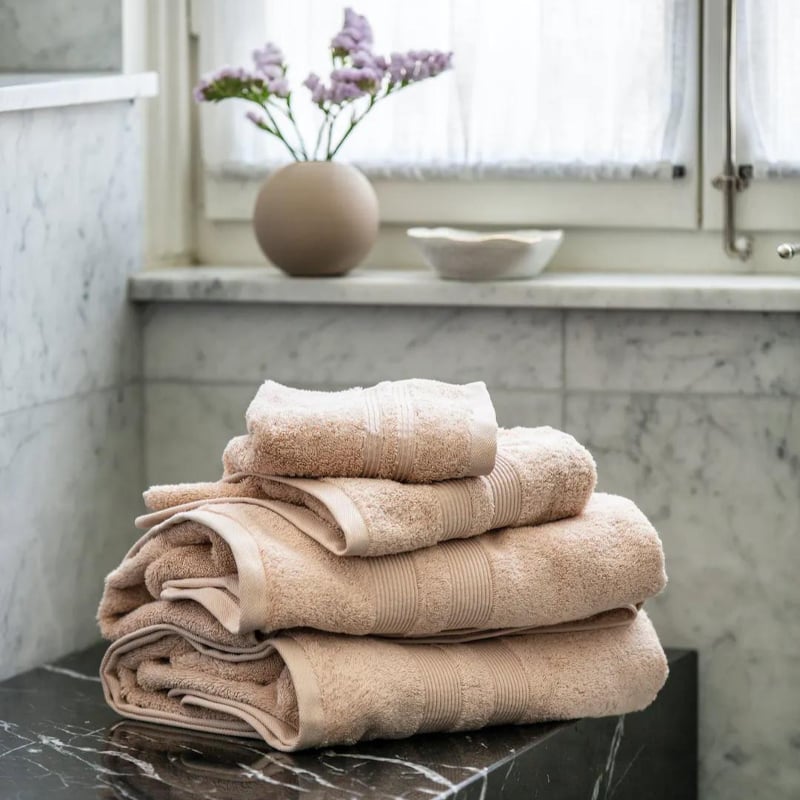 Fontana Towel 30x50 dusty pink Mille Notti  — kuva 1