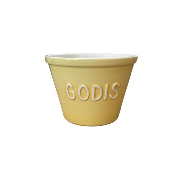 Kulho Godis keltainen Bruka Design 