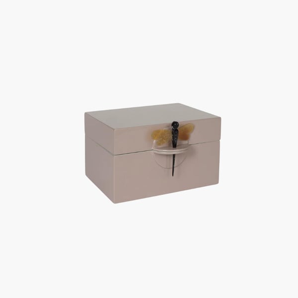Box with Dragonfly B cashmere Oi Soi Oi 
