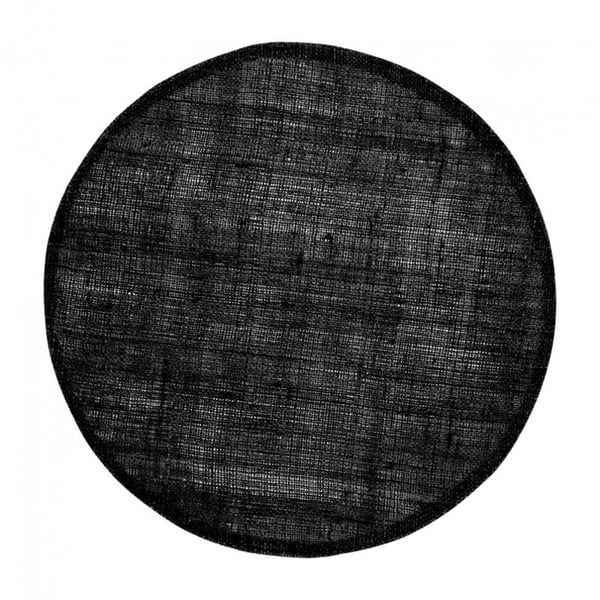 Placemat Linen Black, Dixie