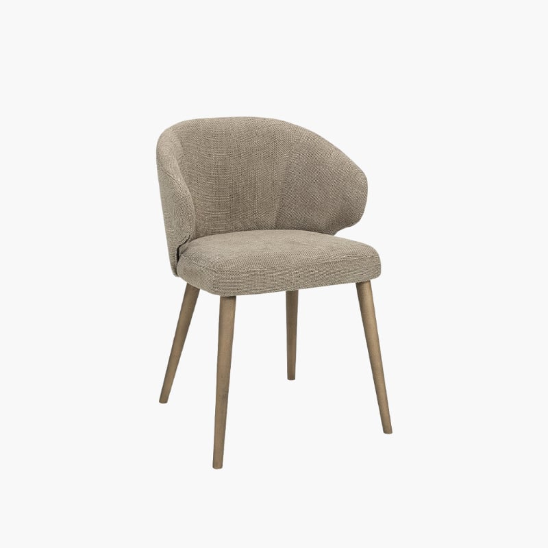 La Nou Dining Chair quiet liver Artwood  — kuva 1