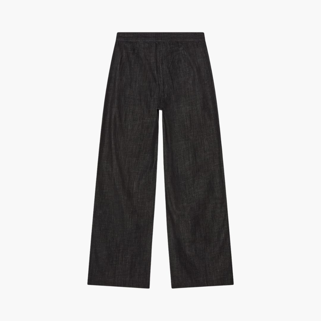 Pim Pocket Trousers housut black denim Busnel  — kuva 3