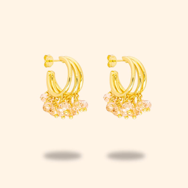 Cream Supreme Earrings Annele  — kuva 1