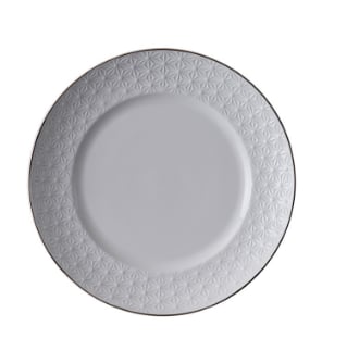 Nippon White Gold Rim Plate 16 cm Star Tokyo Design Studio