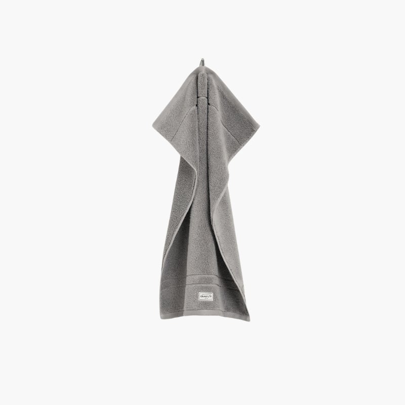 Premium Towel 50x70 concrete grey Gant Home  — kuva 1