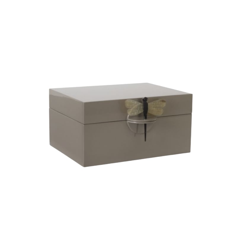 Box with Dragonfly XL brown grey Oi Soi Oi  — kuva 1