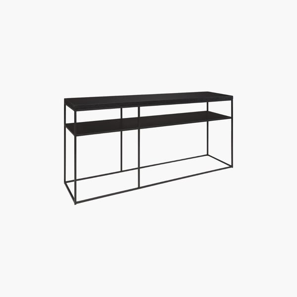 Capulus Console Table black oak Artwood