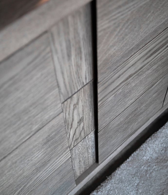 Hunter Drawer antique grey oak Artwood  — kuva 3