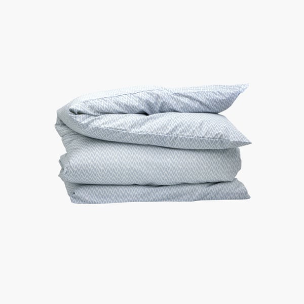 Brezza Duvet Cover 220x220 light blue Mille Notti 