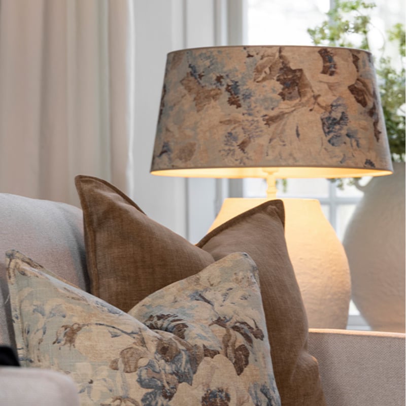 Lampunvarjostin Rosewood Flower Blue, Artwood — kuva 5