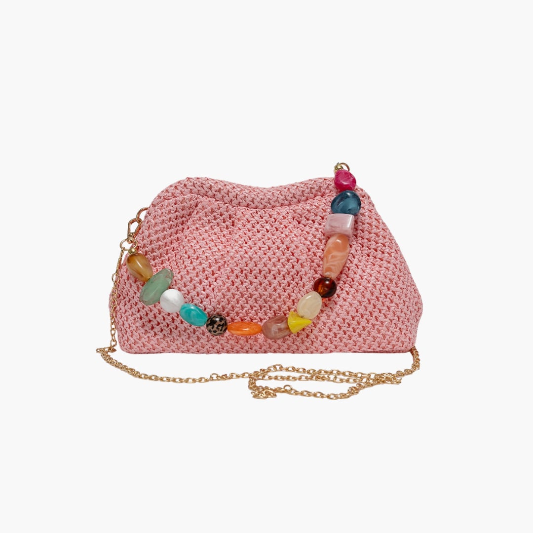 Loelle Bead -laukku pink Bow19 — kuva 1