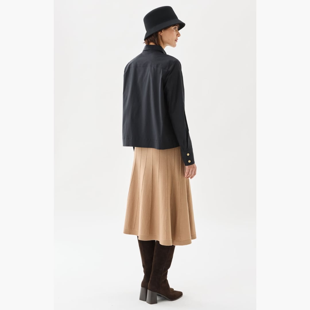 Noomi Shirt paitapusero musta Busnel — kuva 4