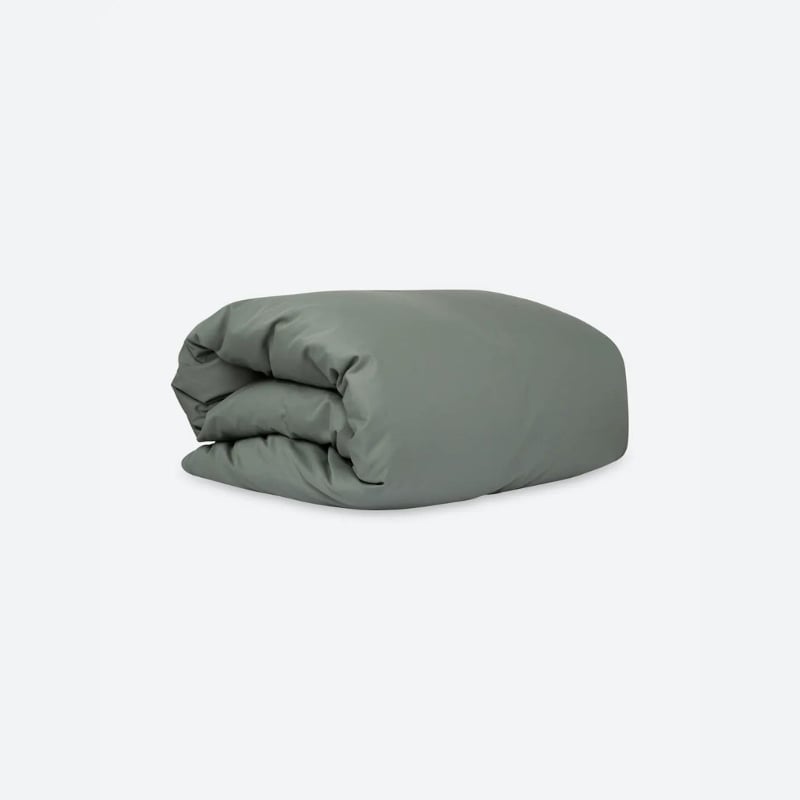 Satina Duvet Cover 150x210 green Mille Notti  — kuva 1