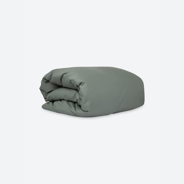 Satina Duvet Cover 150x210 green Mille Notti 