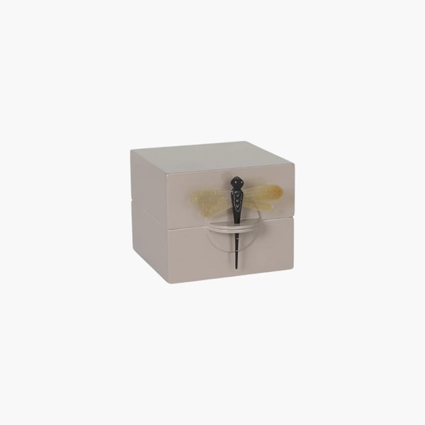 Box with Dragonfly S cashmere Oi Soi Oi 