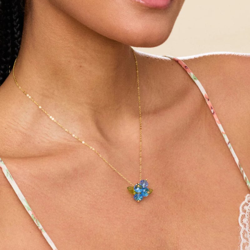 Blueberry Romance Necklace Annele  — kuva 2