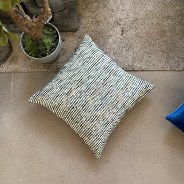Sakiori Cushion Cover 50x50 cobalt 