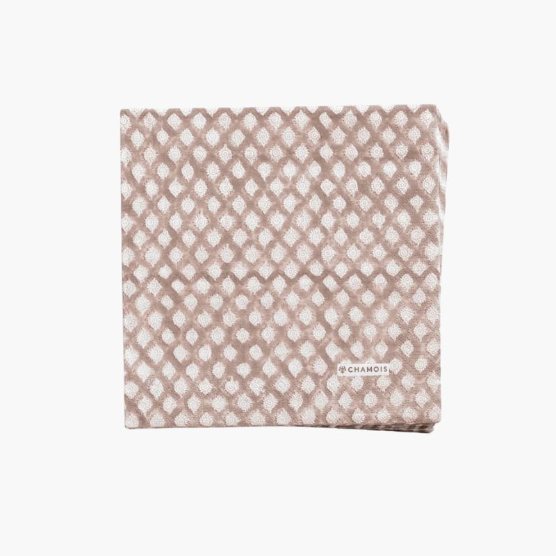 Paperiservetit Medallion fuchsia rose 40x40cm, Chamois  — kuva 1