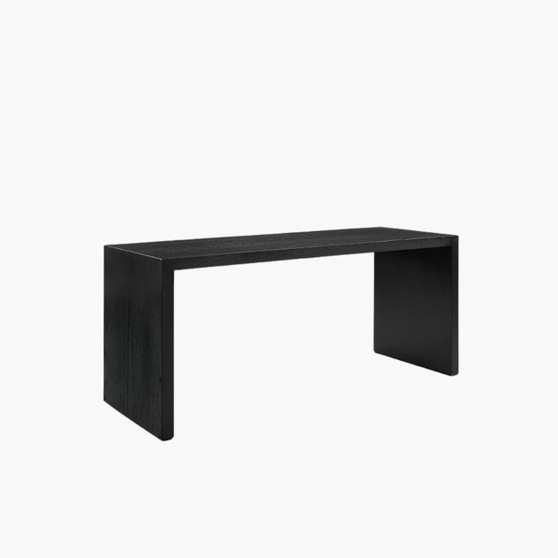 Hunter Pouf Side Table black oak Artwood  — kuva 1
