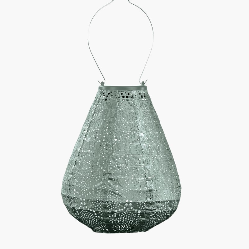 Vaaleanvihreä aurinkokennolyhty Bazaar Tulip 20Ø, Lumiz — kuva 1