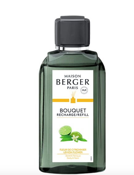 Lemon Flower 200 ml täyttöpullo huonetuoksuun Maison Berger — kuva 1