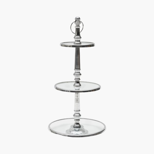 Berkeley Glass Cakestand kerrostarjotin RM