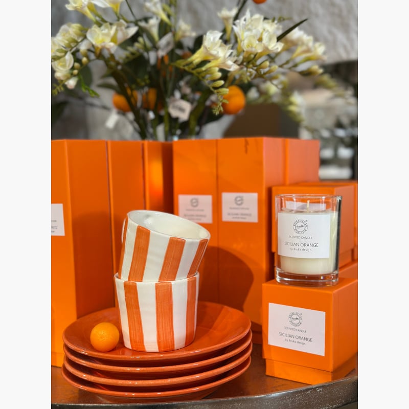 Tuoksukynttilä Sicilian orange, Bruka Design — kuva 3