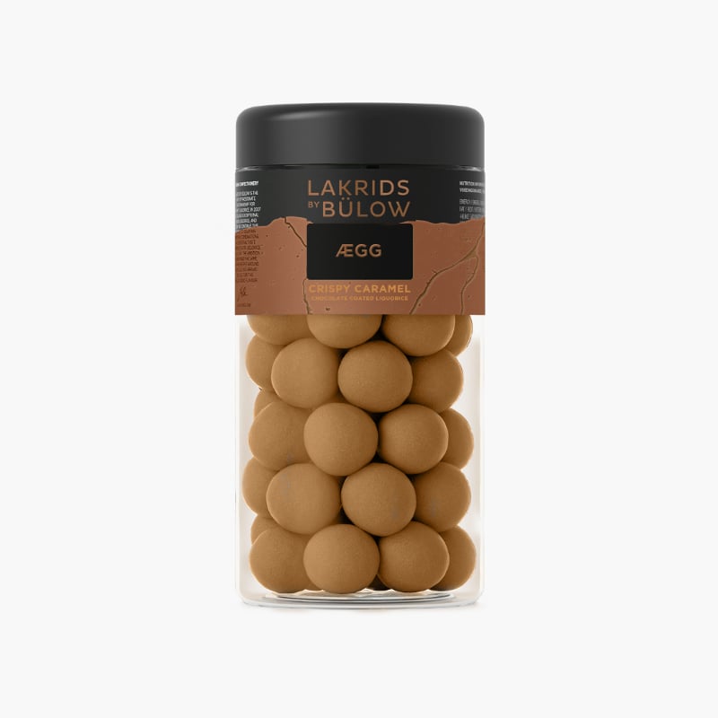 Lakrids by Bülow CRISPY CARAMEL lakritsi 270g Regular — kuva 1
