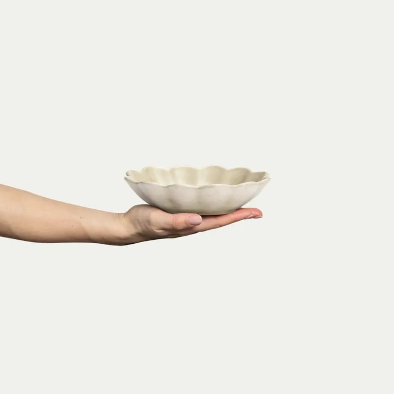 Oyster Bowl 18x16 sand Mateus  — kuva 4