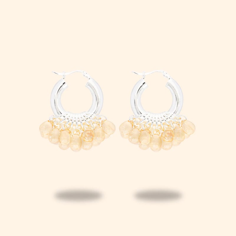 Cookie Dough Earrings in silver Annele  — kuva 1