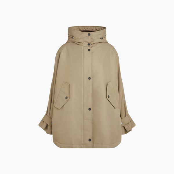 Garbo Coat dark sand Beaumont 