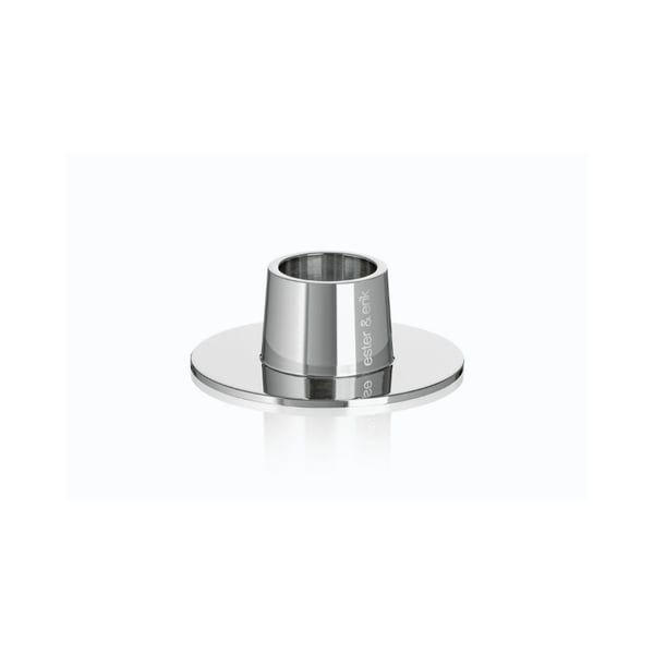 Candle Holder shiny silver Ester & Erik 