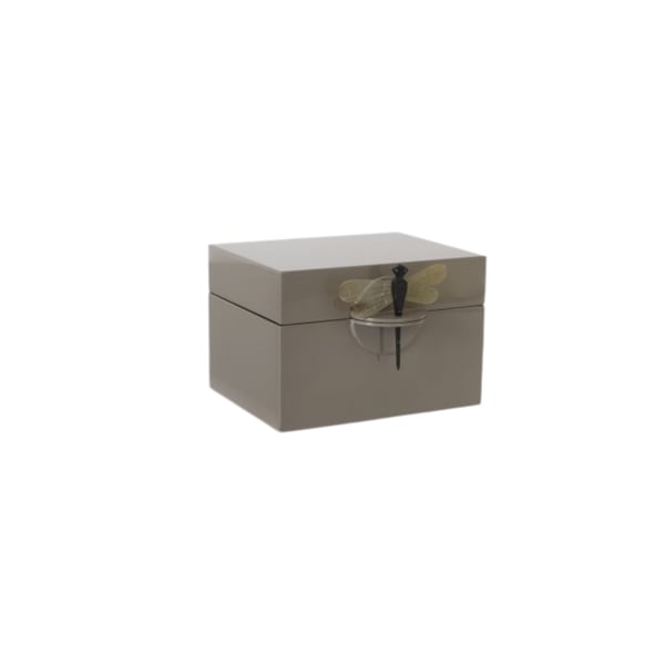 Box with Dragonfly brown grey Oi Soi Oi 